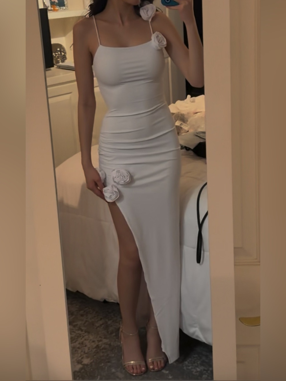 MORE TO COME Maritza Maxi Dress in White
